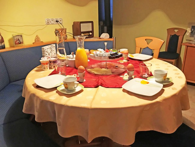 Erweitertes Fr&uuml;hst&uuml;ck auf Wunsch buchbar