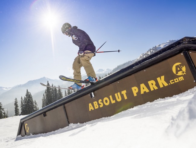 Snowboarden, Freestyle & Slopestyle im Absolutpark in Flachauwinkl © Flachau Tourismus | zooom productions